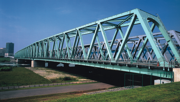 New Joban Line Arakawa Railway Bridge